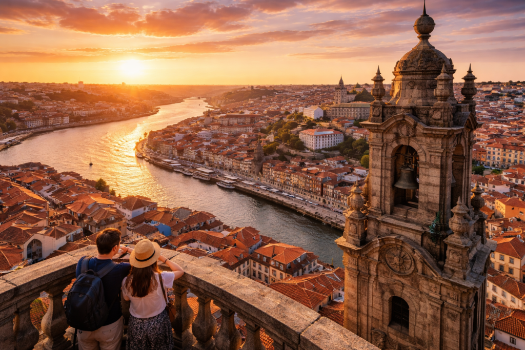 Subir a Torre dos Clérigos e ver o Porto do alto | Kelly Travel
