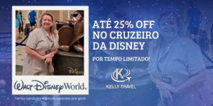 Cruzeiro da Disney com até 25% OFF: a experiência que vai além de uma viagem